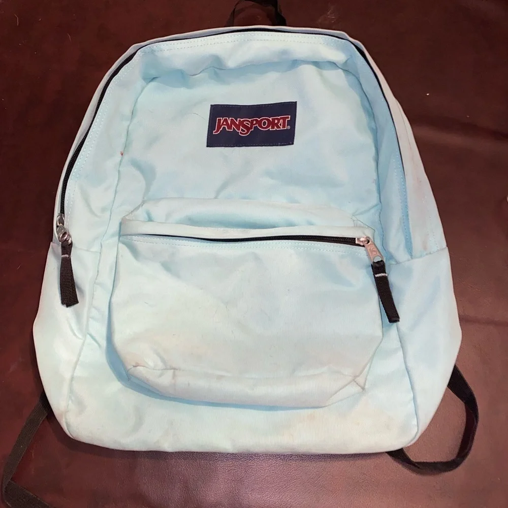 Tiffany blue jansport backpack